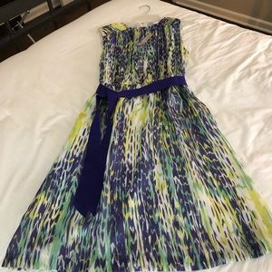 Adrienne Vittadini Sleeveless Dress, Purple